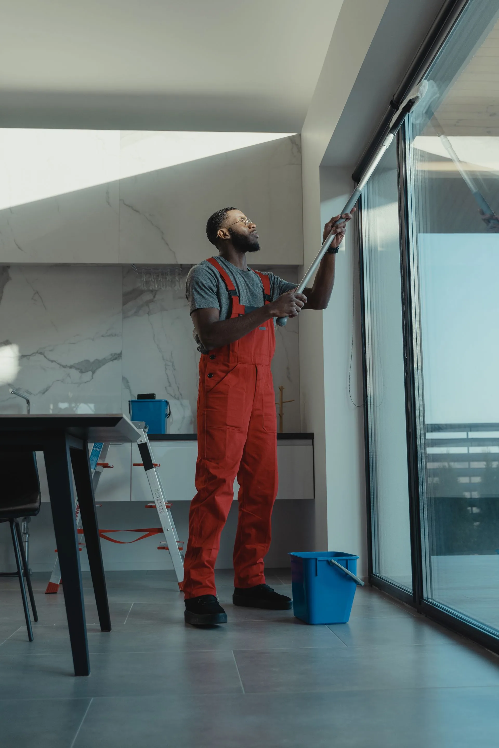 Professional window cleaning