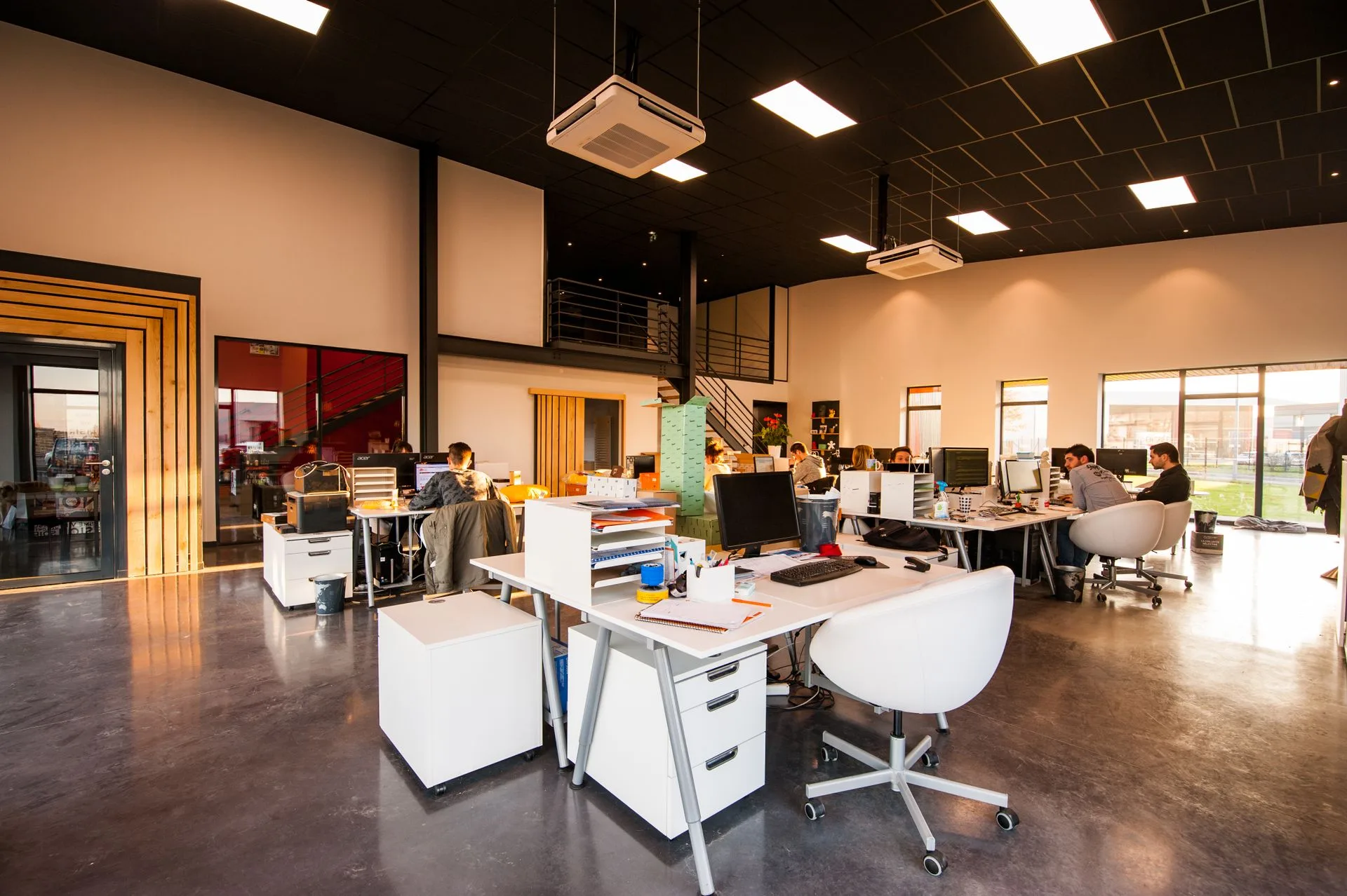 Contemporary office interior